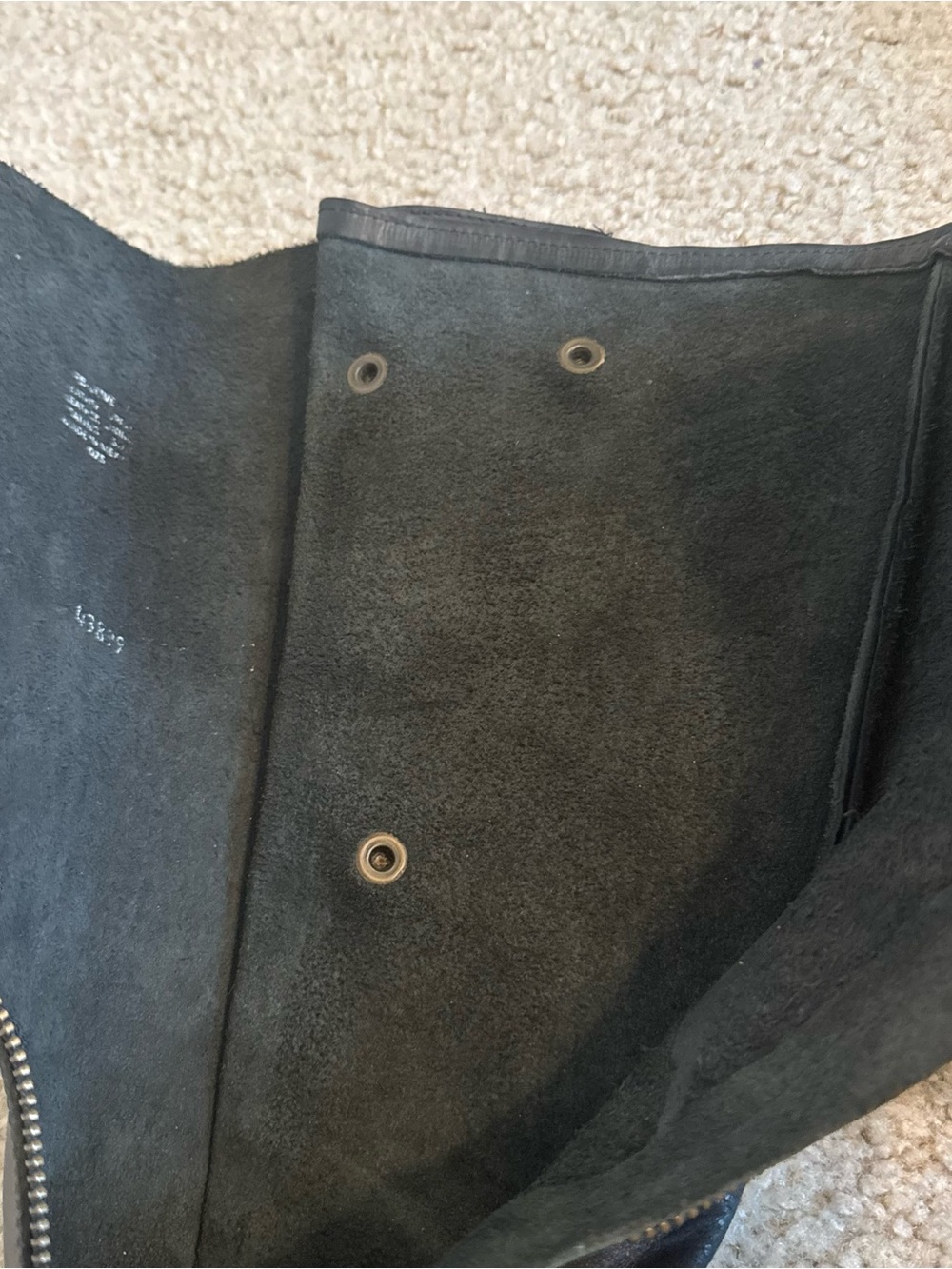 FREEBIRD BY STEVEN Clive Black Brown Strappy Buckle Tall Knee High Boho Boots 7 - Picture 11 of 11